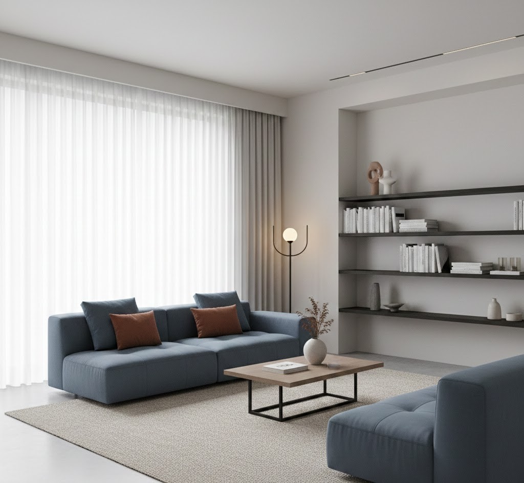 Minimalist living area