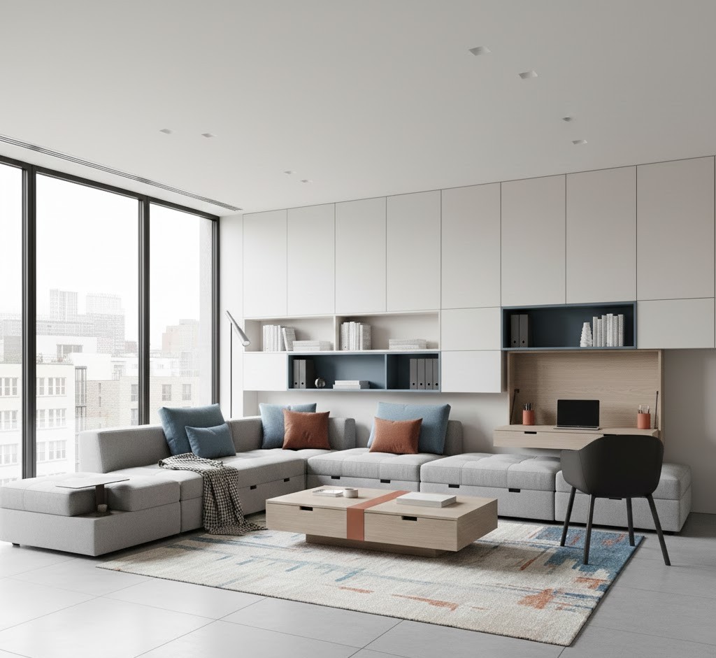 Functional home office setup