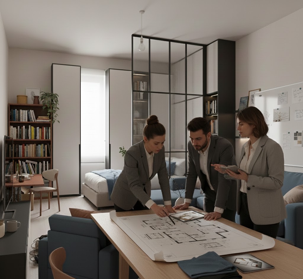 Our design team at work