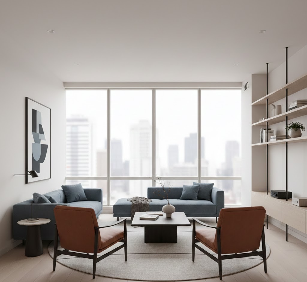 Modern urban living space